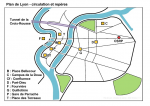 Plan de Lyon : circulation et repères