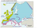 La carte européenne des climats