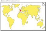 Situation de la France dans le monde