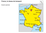 France : le réseau de transport