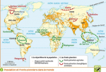 Population et fronts pionniers dans le monde