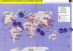 La répartition de la population et les grandes métropoles