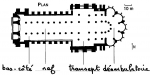 Une cathédrale gothique (plan)