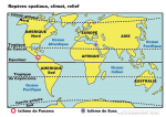 Repères spatiaux, climat et relief