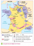 Les guerres de religion en France